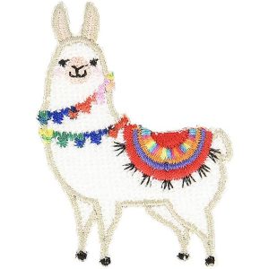 Iron on Super Cute Llama Patch Motif Embellishment