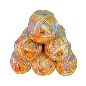 Poundland Hobby Essentials Yarn Bundle Pastel Multi