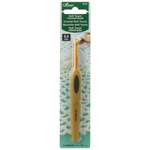 Clover Soft Touch Crochet Hook 6mm