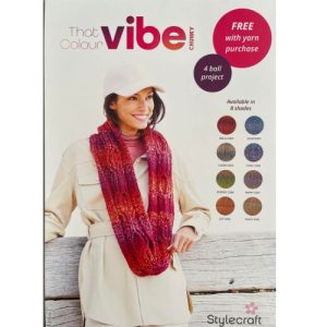 Stylecraft That Colour Vibe FREE Scarf Pattern