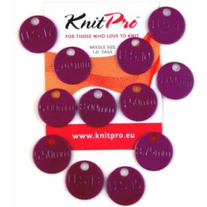 KnitPro Needle or Hook Size ID Tags