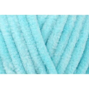 King Cole Yummy Chenille Yarn Chunky Turquoise