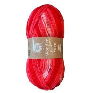 Simply Create Wonder Knit Yarn 1317 Red