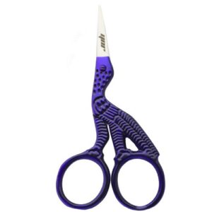 Small Purple Stork Crafting Scissors