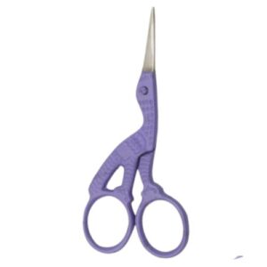 Small Lilac Stork Crafting Scissors