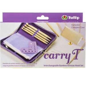 Tulip Carry T Interchangeable Tunisian Crochet Hook Set