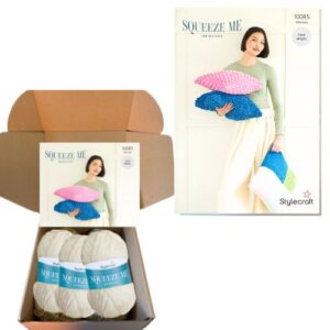 Stylecraft Squeeze me Cushions 10085 Knitting Kit