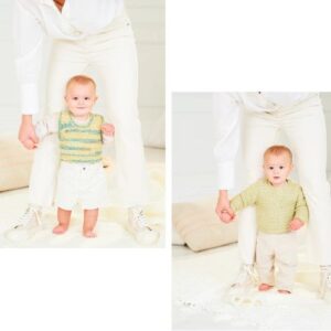 Stylecraft Soft Baby Easy Stripes Crochet Patterns 10161
