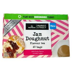 Market Street Jam Doughnut Flavour Tea 40 Tea Bags