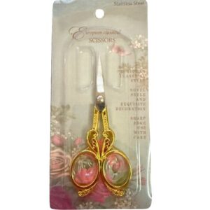 Stainless Steel Classic Embroidery Scissors 11.2cm