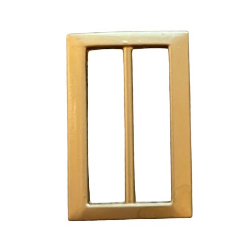 One inch Metal Slide Buckle Gold Colour