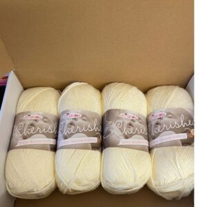 BLACK FRIDAY Cherished DK Yarn Pack Pastel Cream