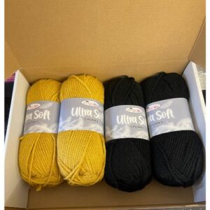 BLACK FRIDAY King Cole Ultra Soft Chunky Pack Mustard & Black