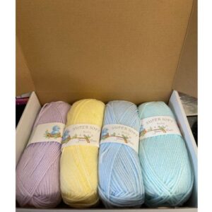 BLACK FRIDAY Super Soft Baby Aran Yarn Pack Pastel